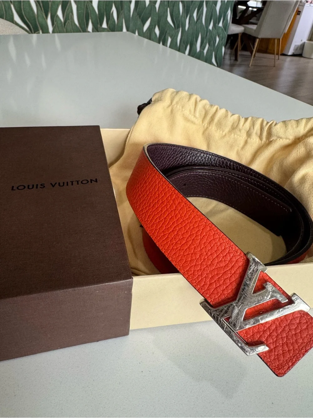 Louis Vuitton reversible leather